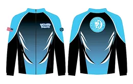 Backyard Bullies sublimated windbreaker jacket
